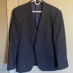 Tommy Hilfiger navy plaid men’s blazer